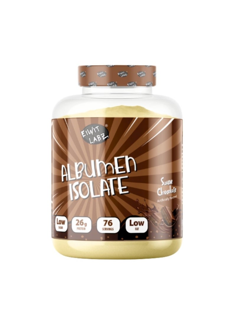 Albumen Isolate Protein 5lbs Suisse Chocolate